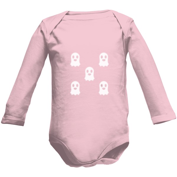 Dětské body Long  s potiskem Duchové