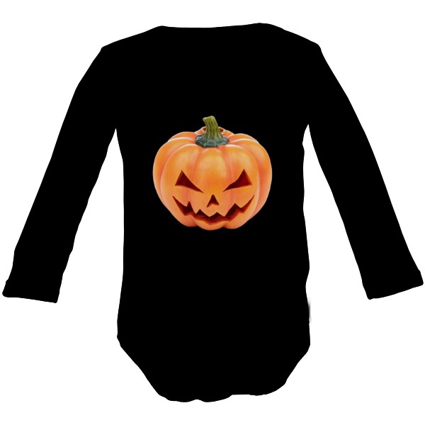Dětské body Long  s potiskem Halloween