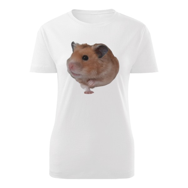 Tričko s potiskem Křeček