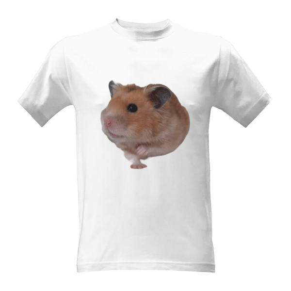 Tričko s potiskem Křeček