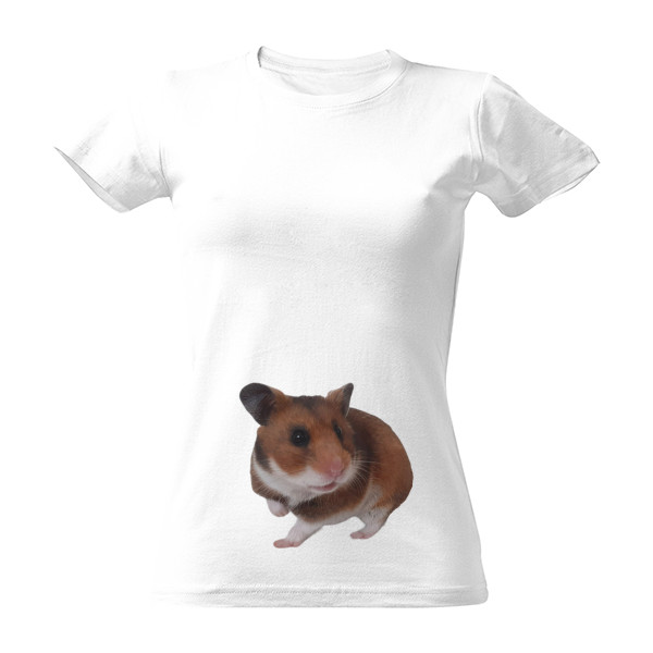 Tričko s potiskem Křeček