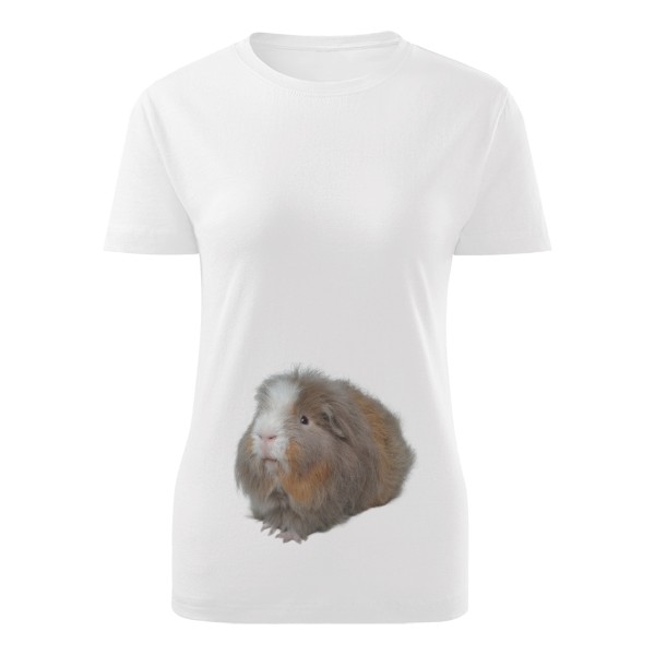 Tričko s potiskem Švýcarské teddy morče